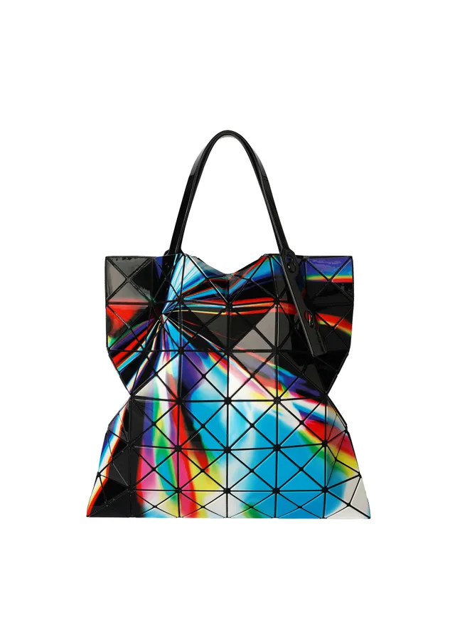 Issey Miyake Warp tote kabelka modrá A4