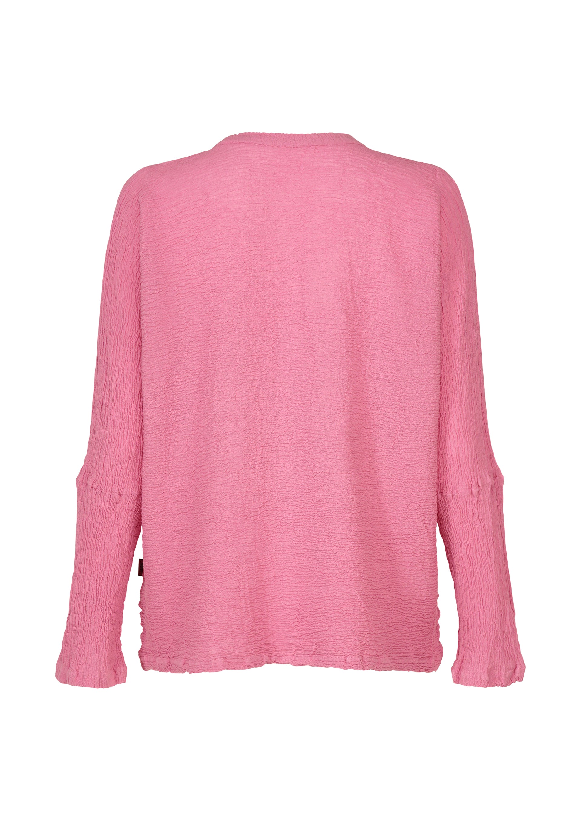 Issey Miyake Kyo Chijimi 2Way top ivory s dlouhým rukávem