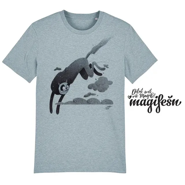 Magifešn XY Cool Cat tričko bio unisex