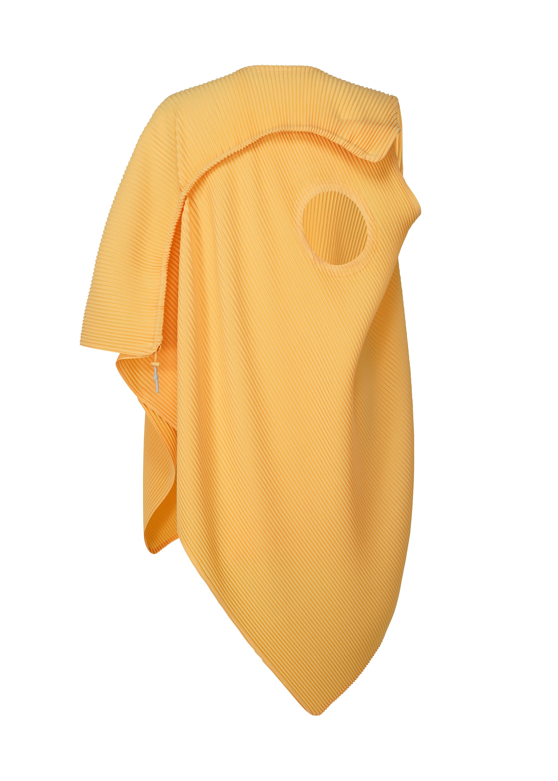 Issey Miyake Homme Plissé Wear or Wrap top egg plant black plisovaný