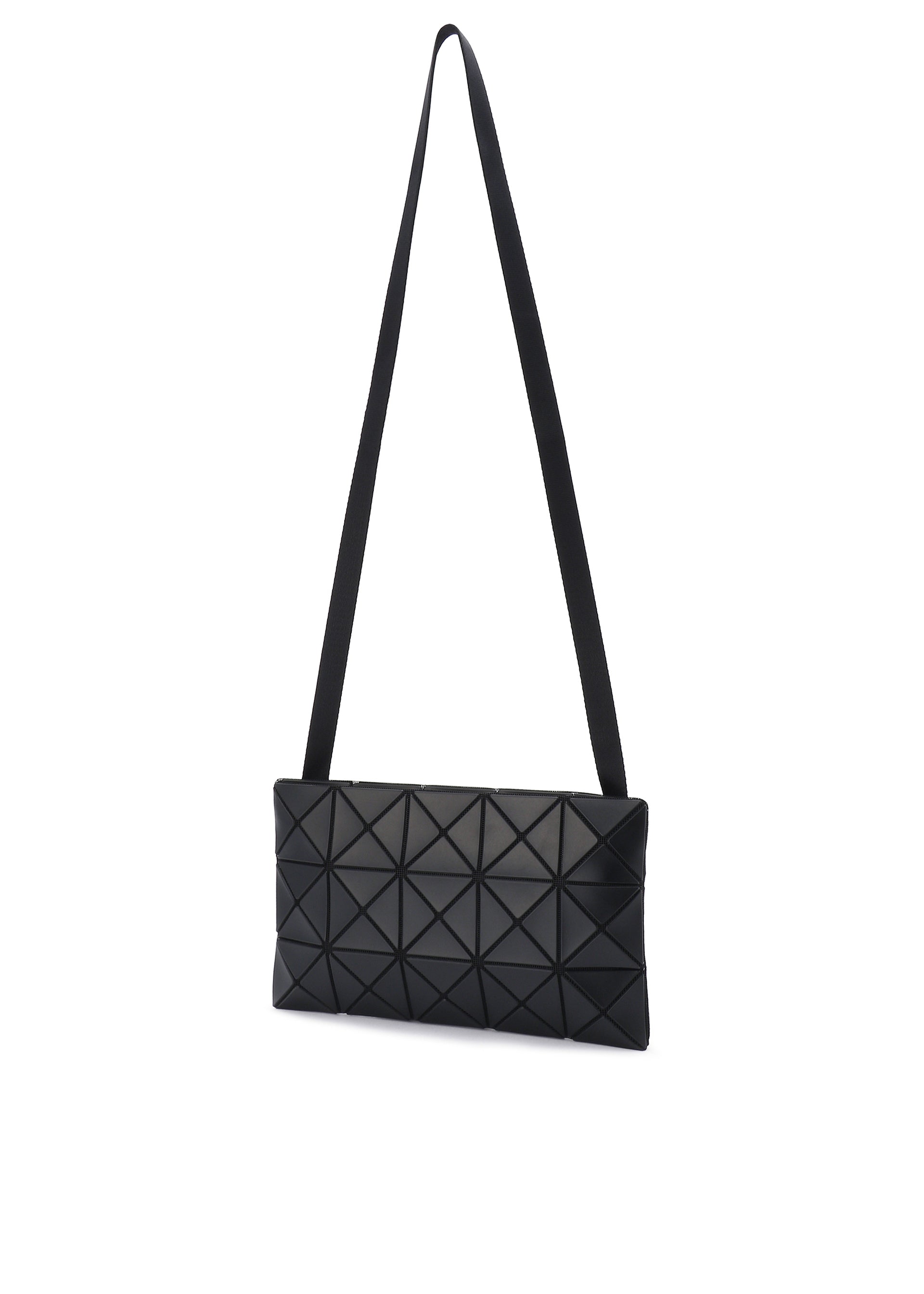 Issey Miyake Lucent Matte shoulder kabelka světle šedá matná
