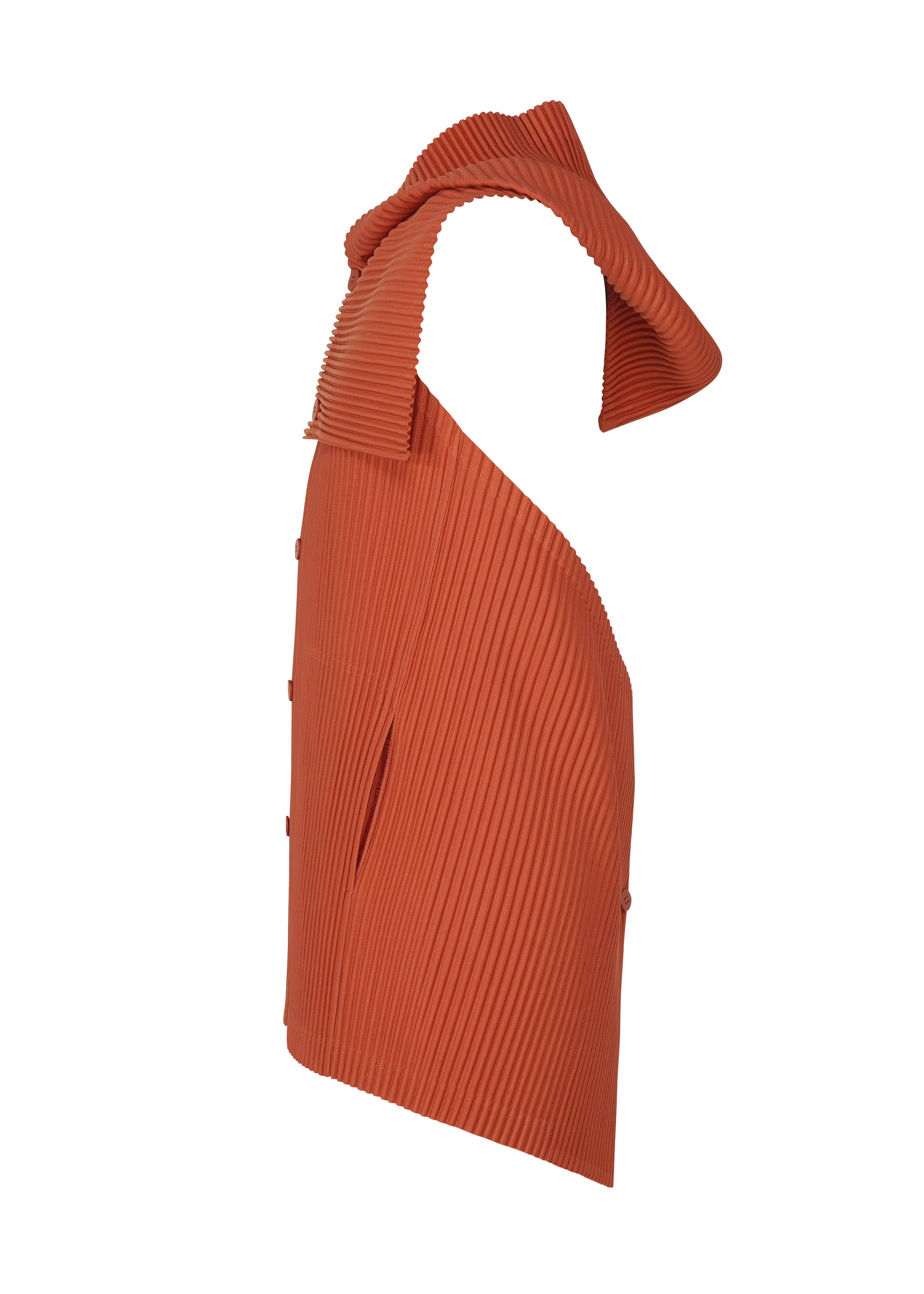 Issey Miyake Tailored Pleats 3 pánská vesta black skladová