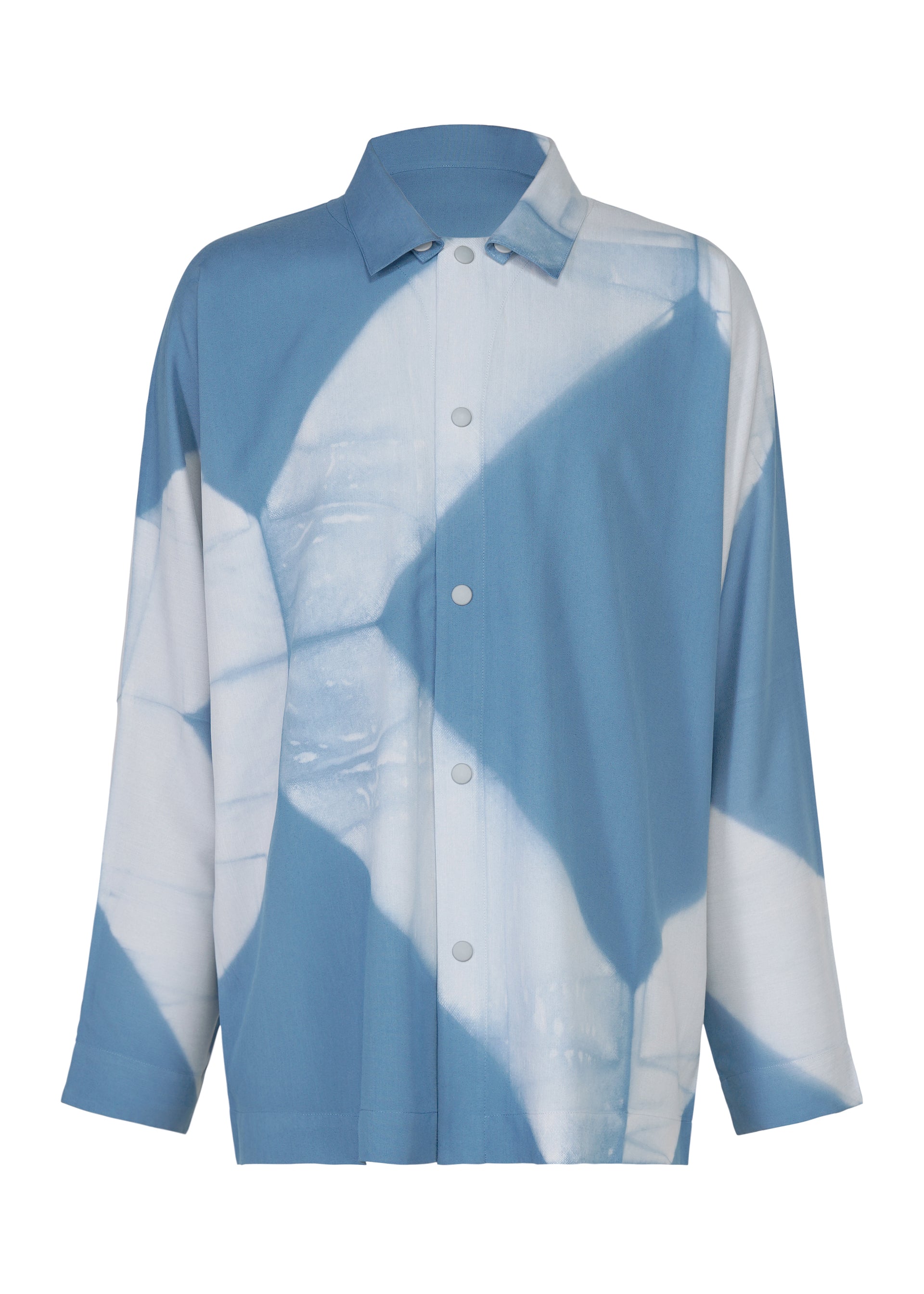 Issey Miyake Itajime Shirt košile černá geometrická