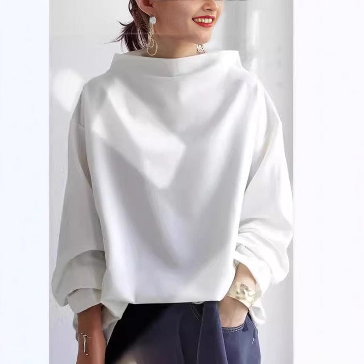 Norielle oversize svetr s rolákem černý