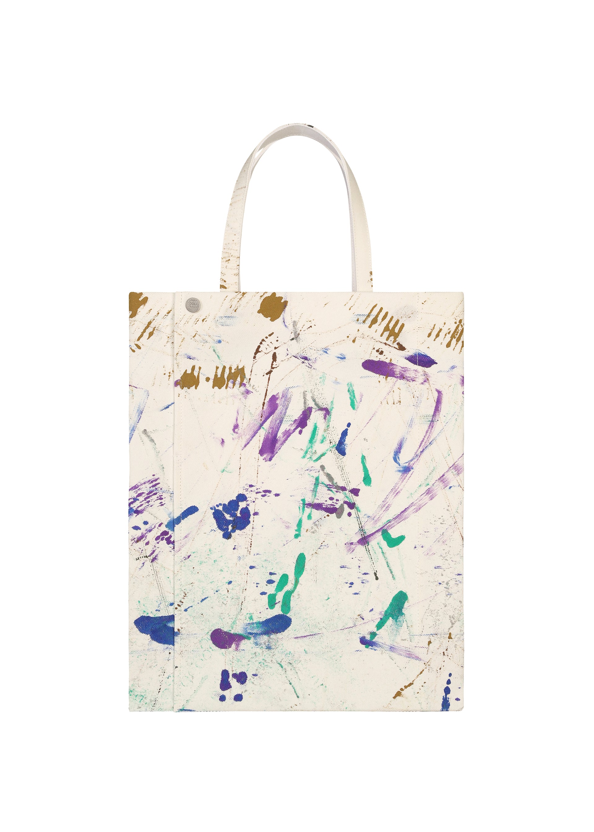 Issey Miyake Good Goods Good Printer’s Bag Ginza tote světle zelená