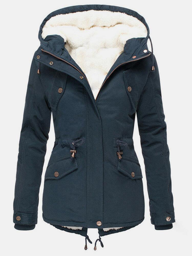 Norielle Parka Capuche dámská zimní parka růžová zateplená