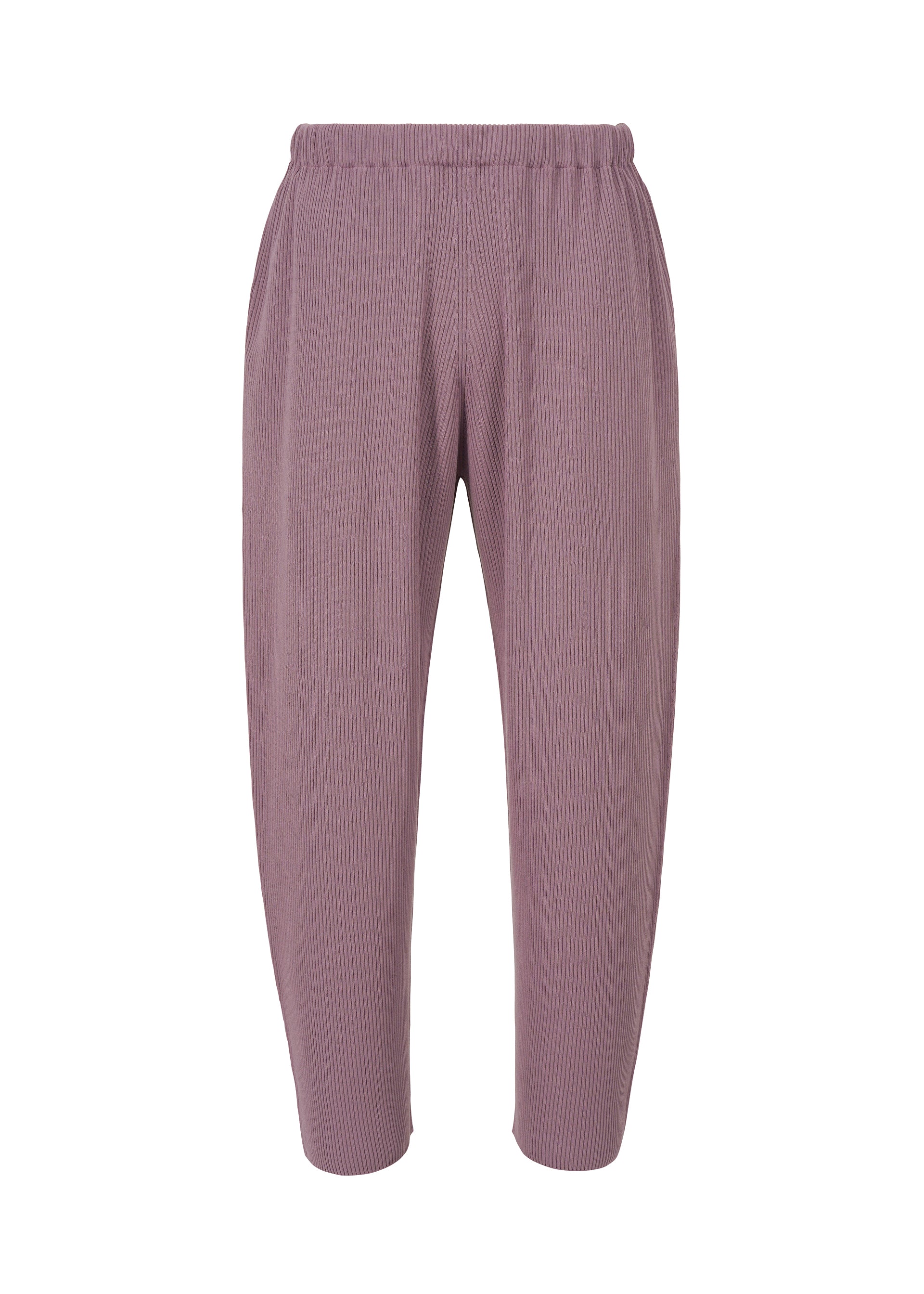 Issey Miyake Basic Knit pánské kalhoty gray rové vel. 1