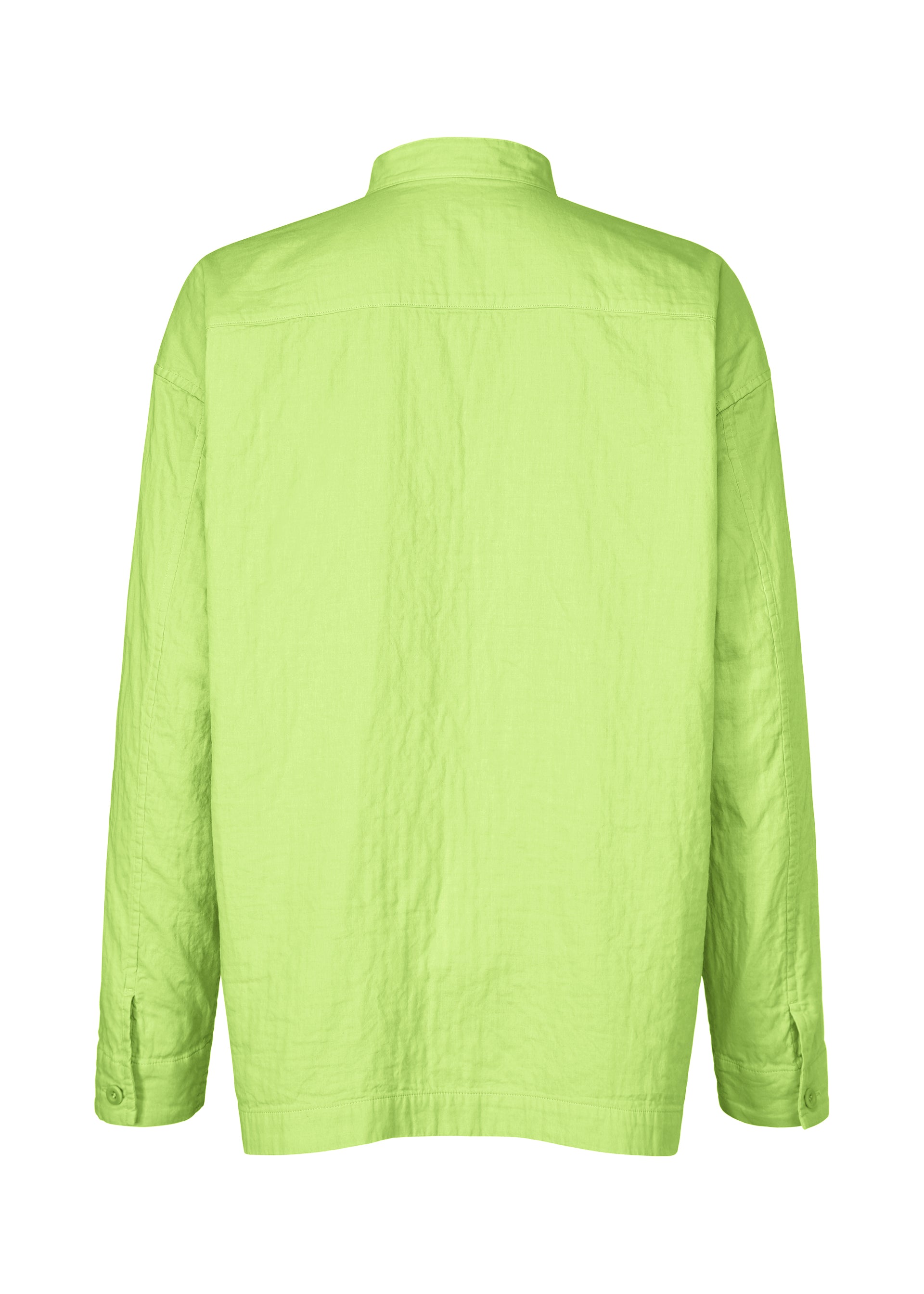 Issey Miyake IM Men Double Face Cotton košile černá