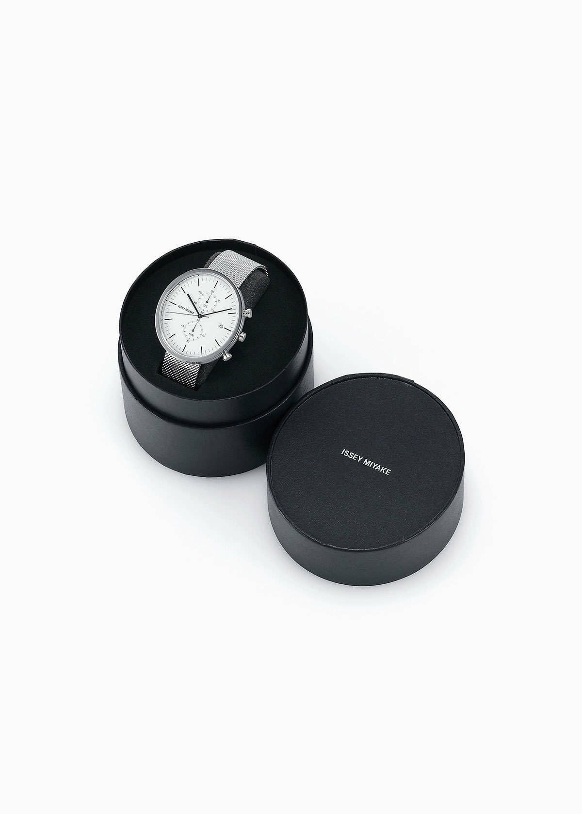 Issey Miyake Ellipse hodinky Naoto Fukasawa bílé