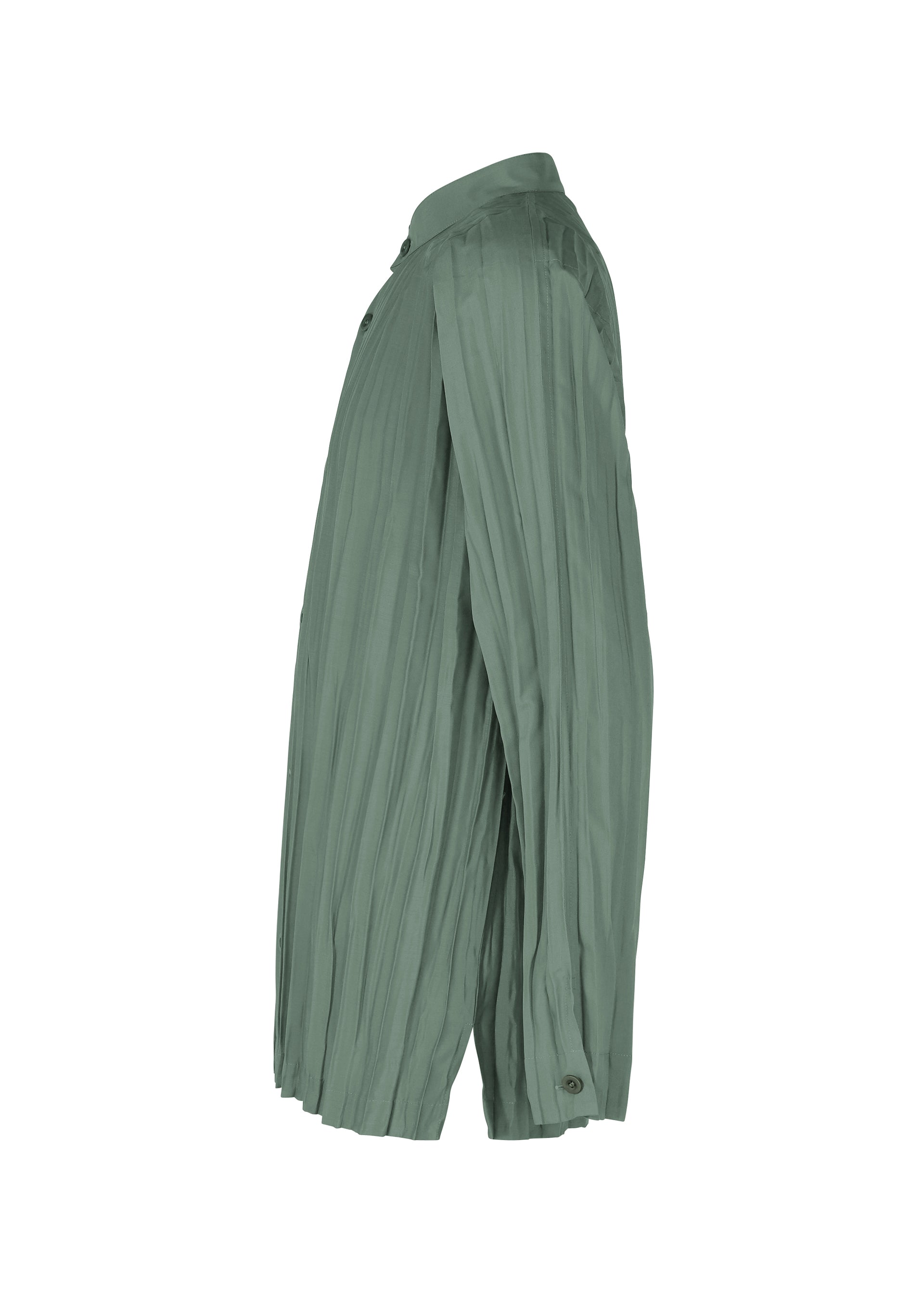 Issey Miyake IM Men Wrinkle Shirt košile off-white recyklovaná