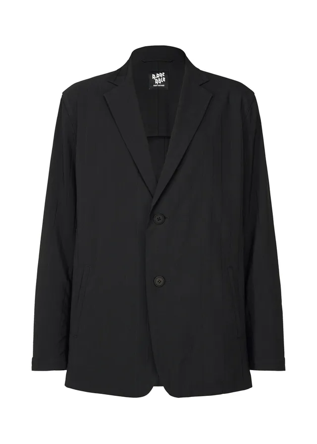 Issey Miyake Type-I 007 pánská bunda black pruhovaná