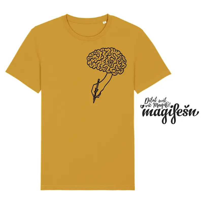 Magifešn BIO tričko XY Brainstorming biobavlna