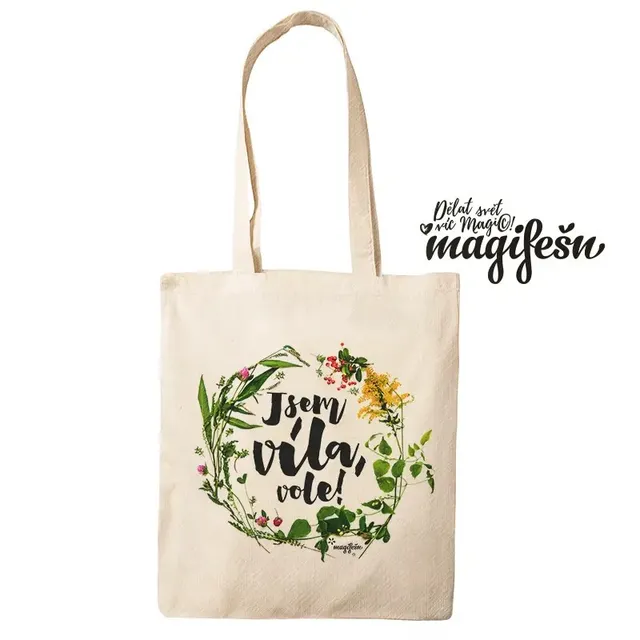 Magifešn FAIR TRADE MEDIUM taška Jsem víla luční