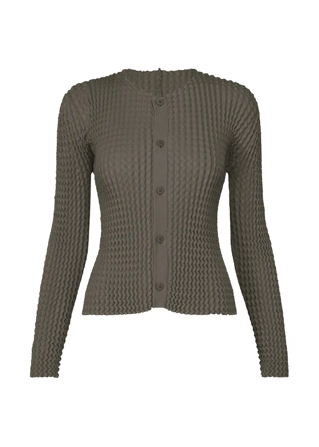 Issey Miyake Spongy-68 kardigan šedý vel. 2
