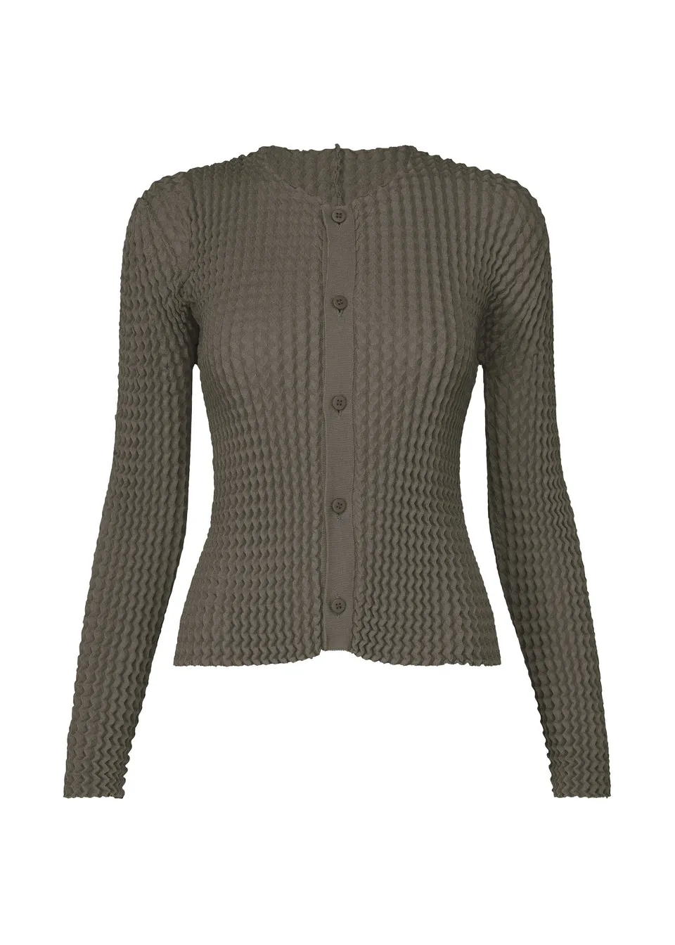 Issey Miyake Spongy-68 kardigan šedý vel. 2