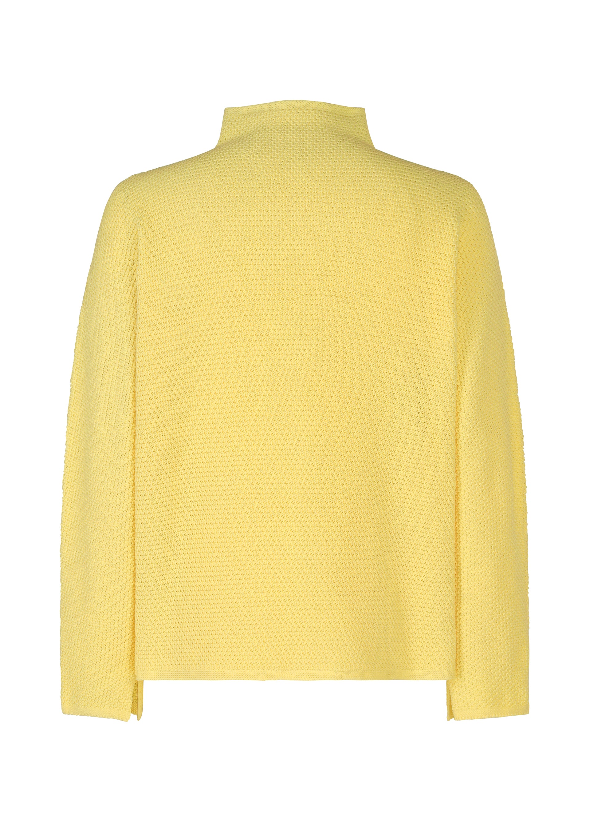 Issey Miyake Rustic Knit svetr modro-bílý