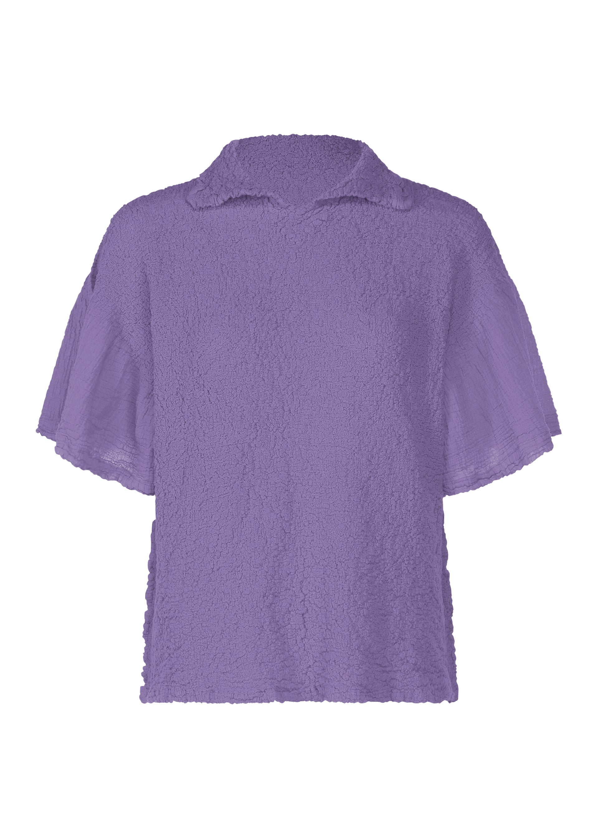 Issey Miyake Sheer Cauliflower top černý streč