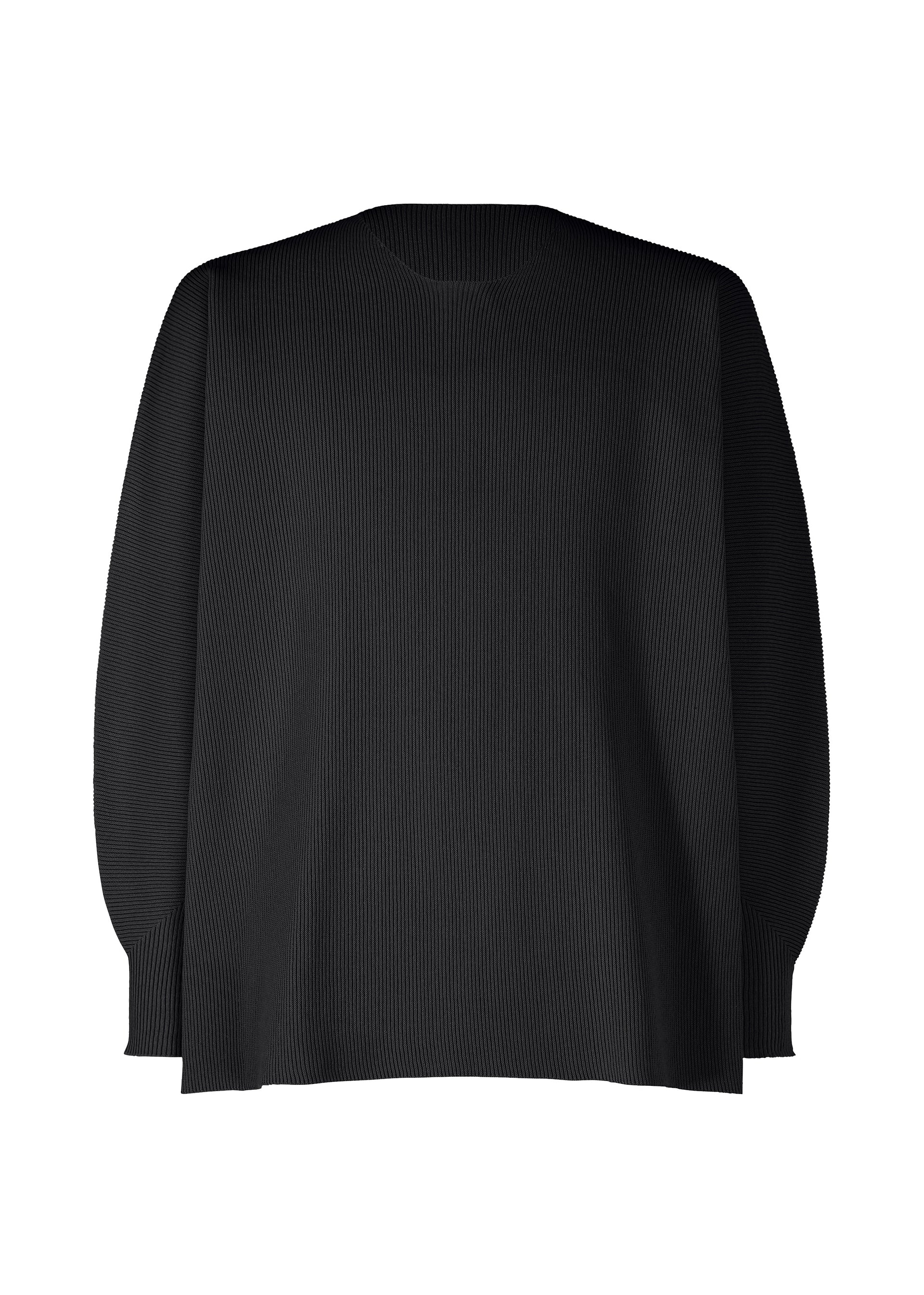 Issey Miyake Basic Knit triko světle šedá dlouhý rukáv