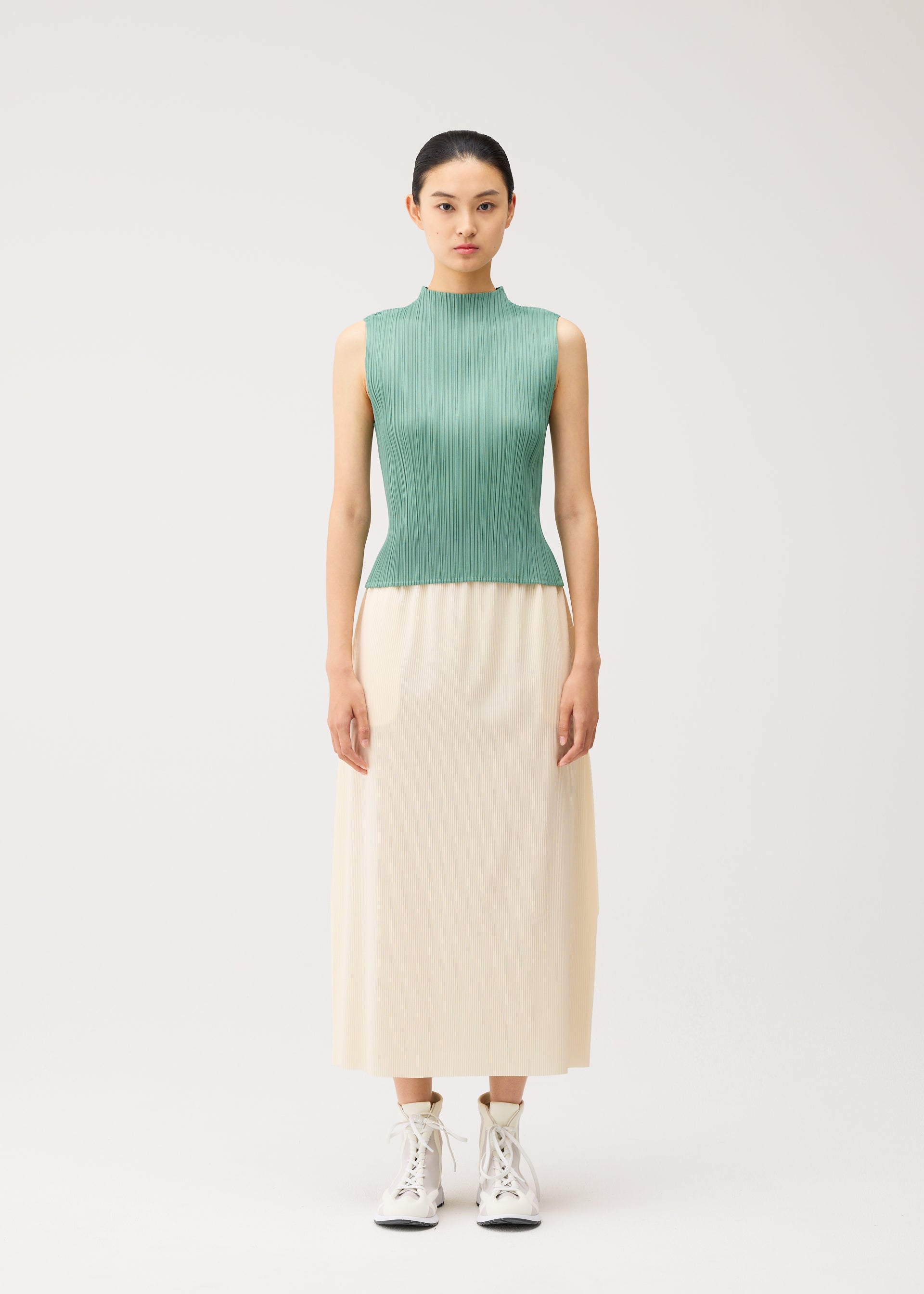 Issey Miyake A-Poc Bottoms sukně černá plisovaná