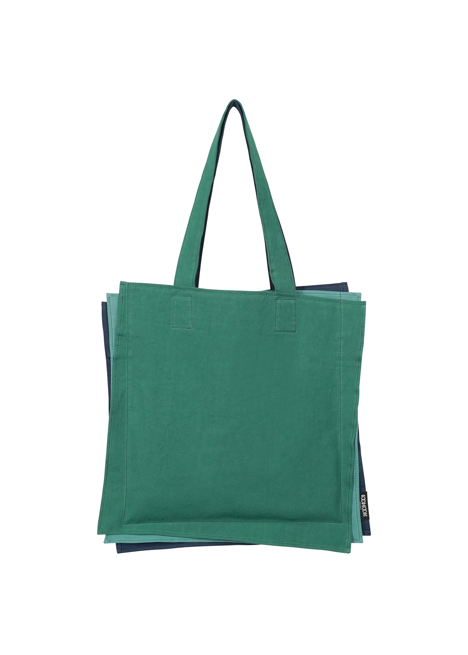 Issey Miyake Irogami tote bílý mix bavlna A4