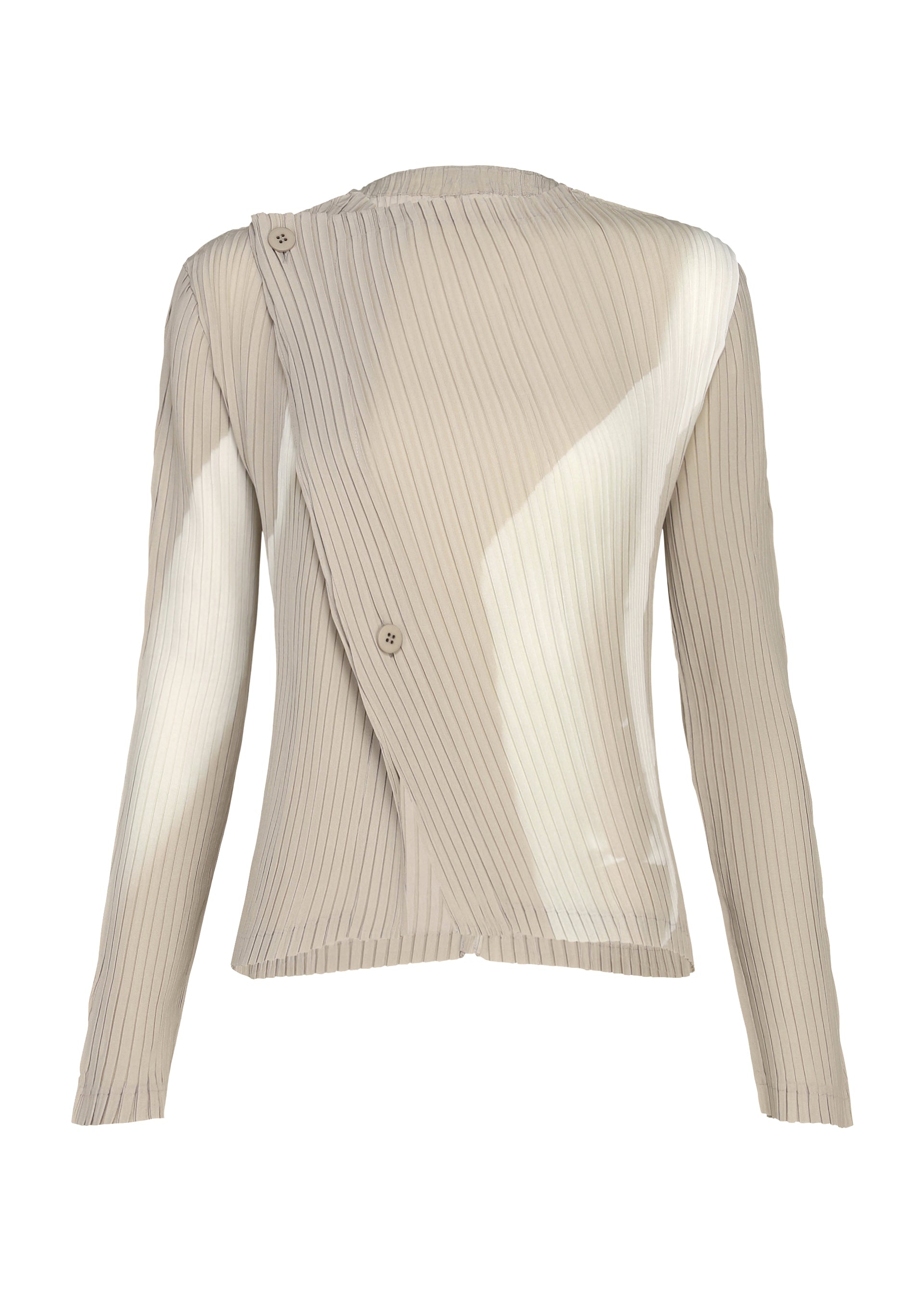 Issey Miyake Hands of Lover Pleats IM63FO181 kardigan černá 2 potisk