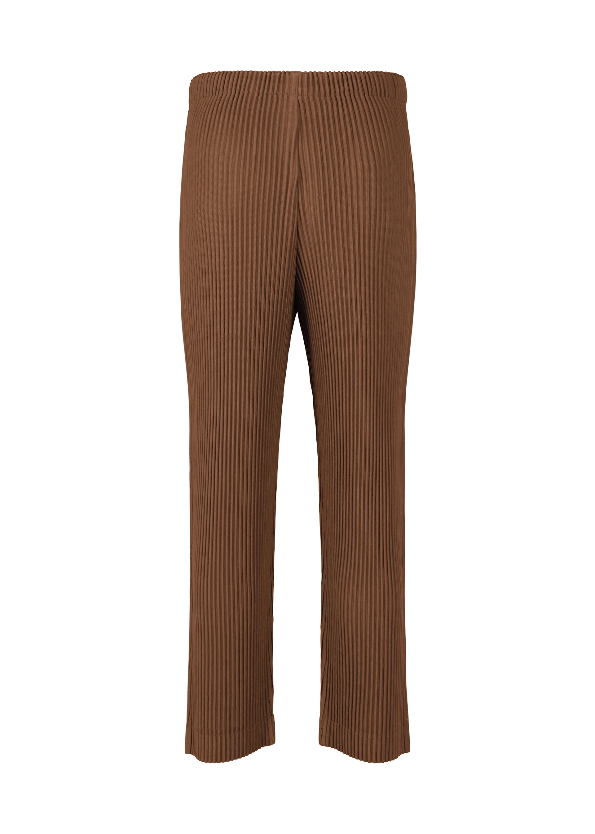 Issey Miyake Color Pleats 2 kalhoty vínové lehčké