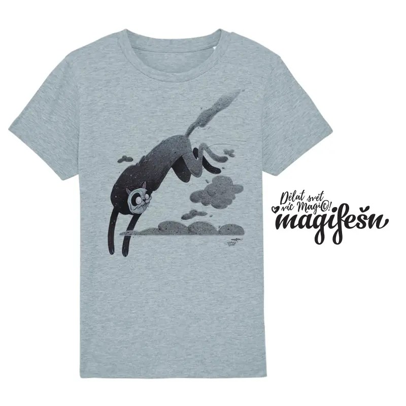 Magifešn Kids (S)Cool Cat tričko dětské biobavlna
