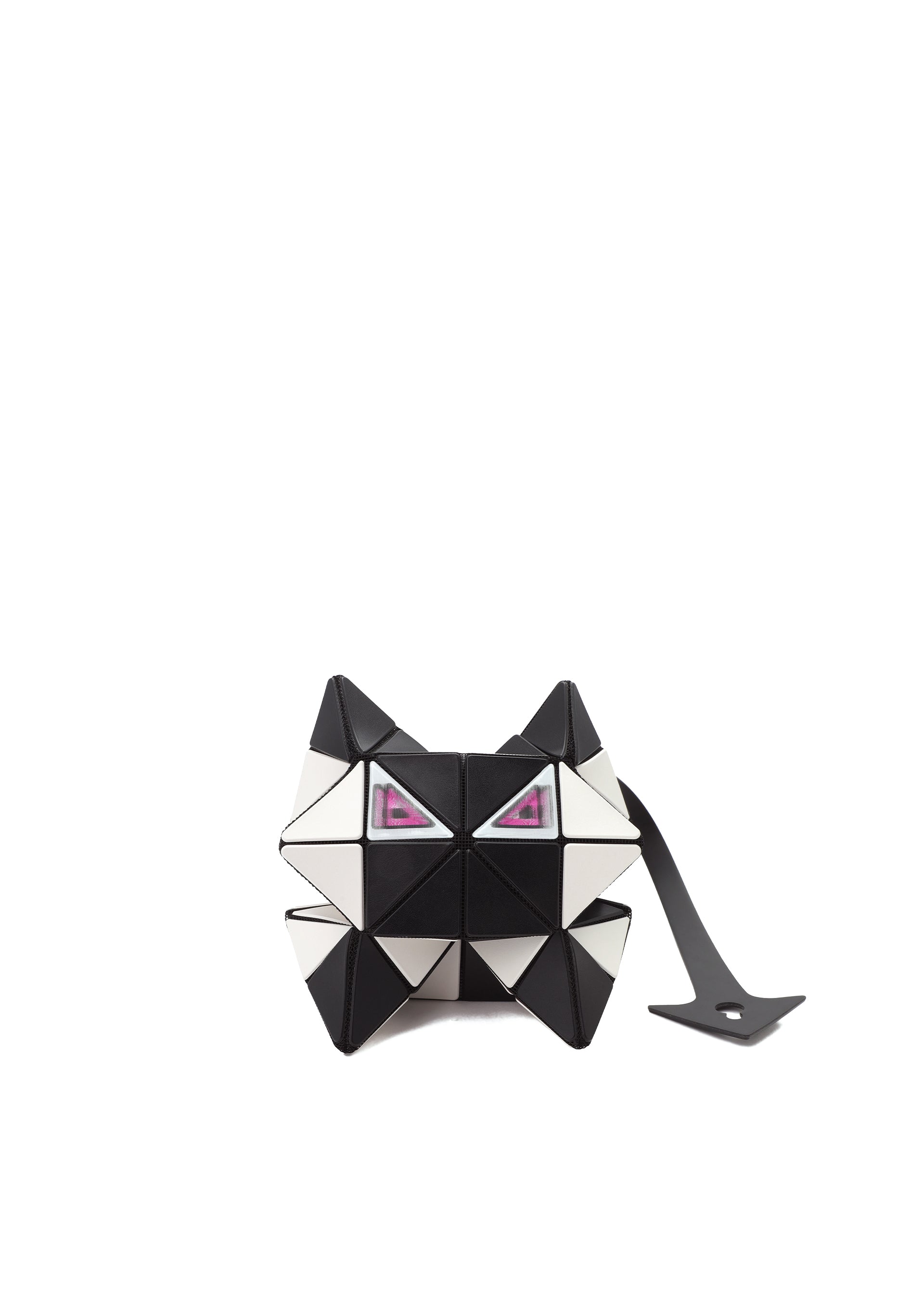 Issey Miyake Bao Bao Meow kabelka black off white kočičí