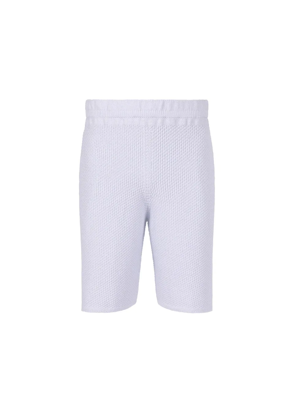 Homme Plissé Issey Miyake Rustic Knit šortky modré