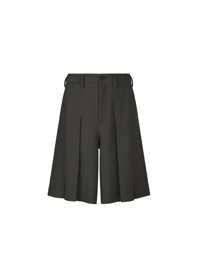 Issey Miyake Cornice pánské šortky charcoal gray vel. 2 s puky