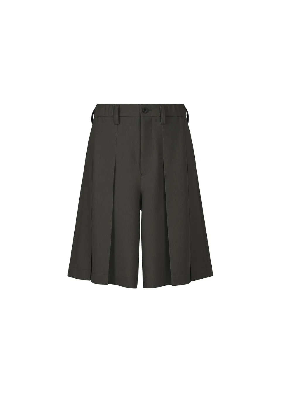 Issey Miyake Cornice pánské šortky charcoal gray vel. 2 s puky