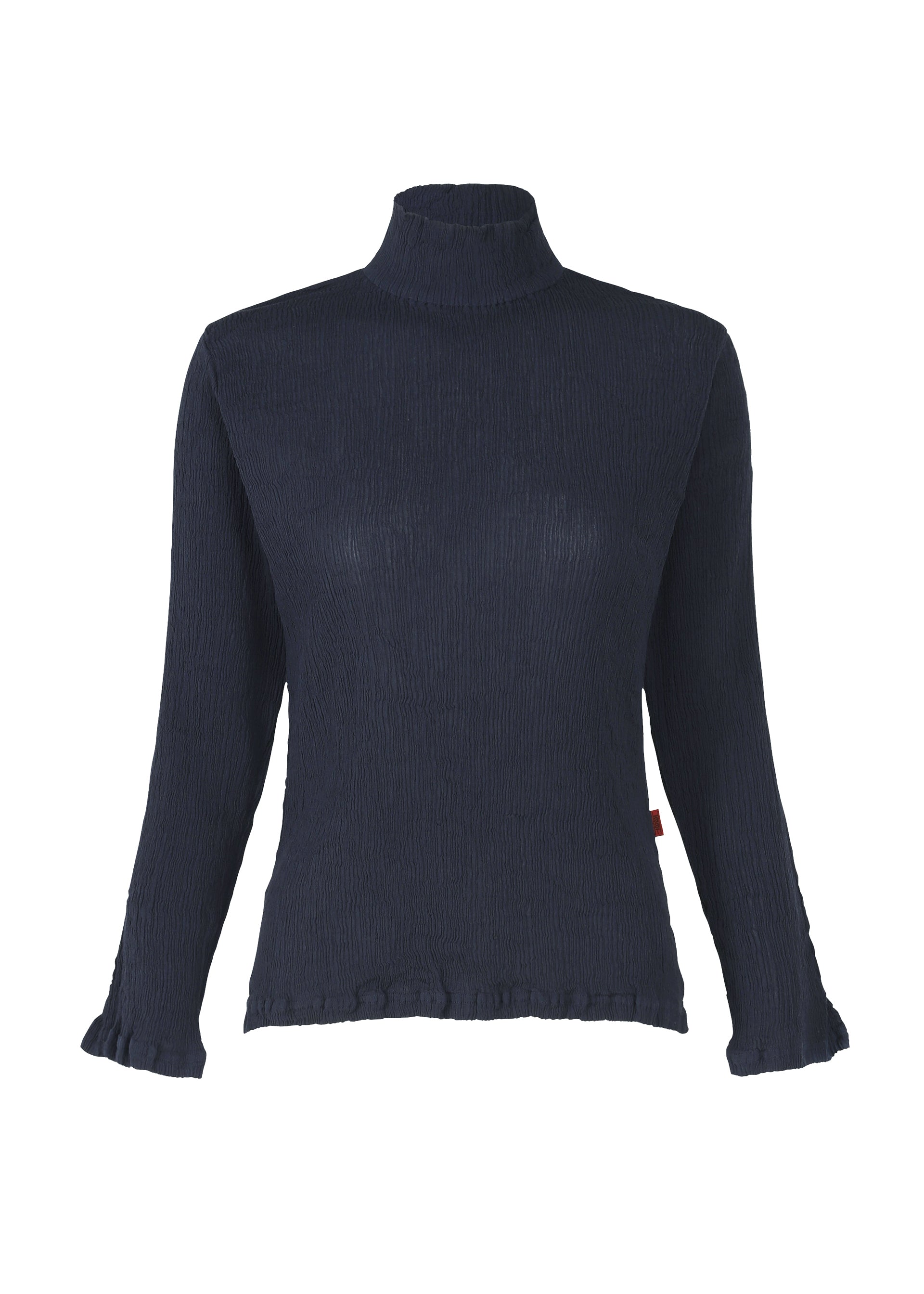 Issey Miyake Kyo Chijimi Basic dámský top bílý rolák