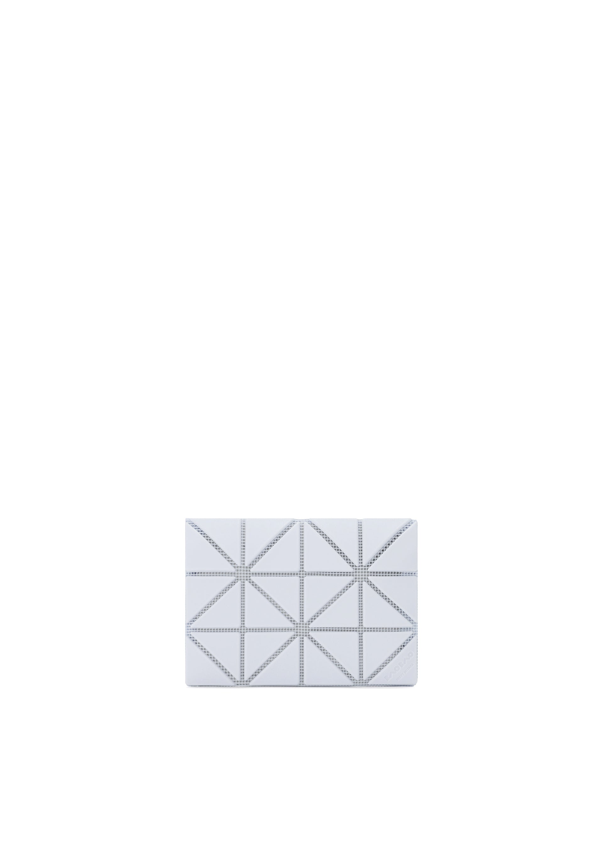 Bao Bao Issey Miyake Card Case pouzdro na karty šedé