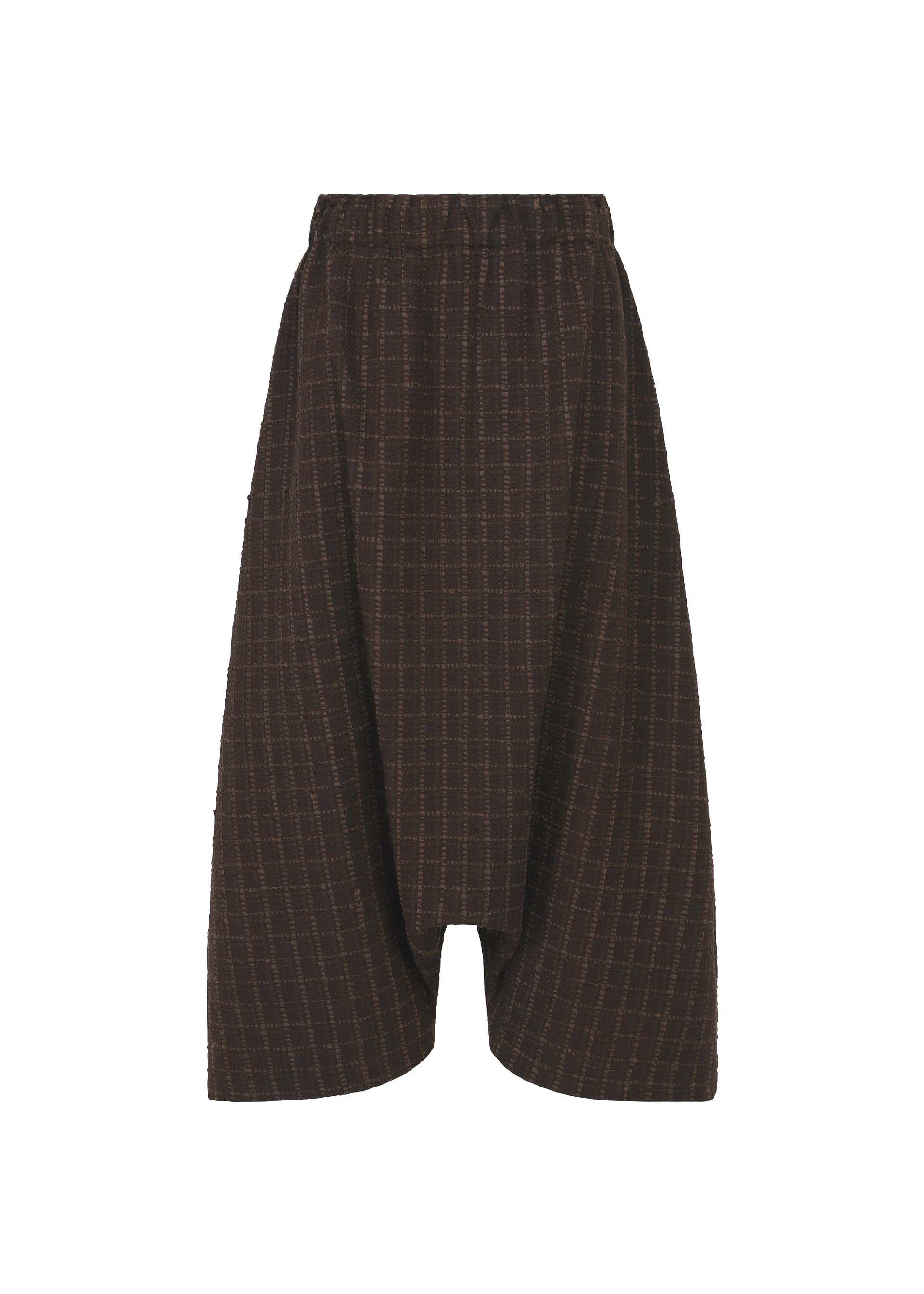 Issey Miyake Sakiori kalhoty saruel slonové