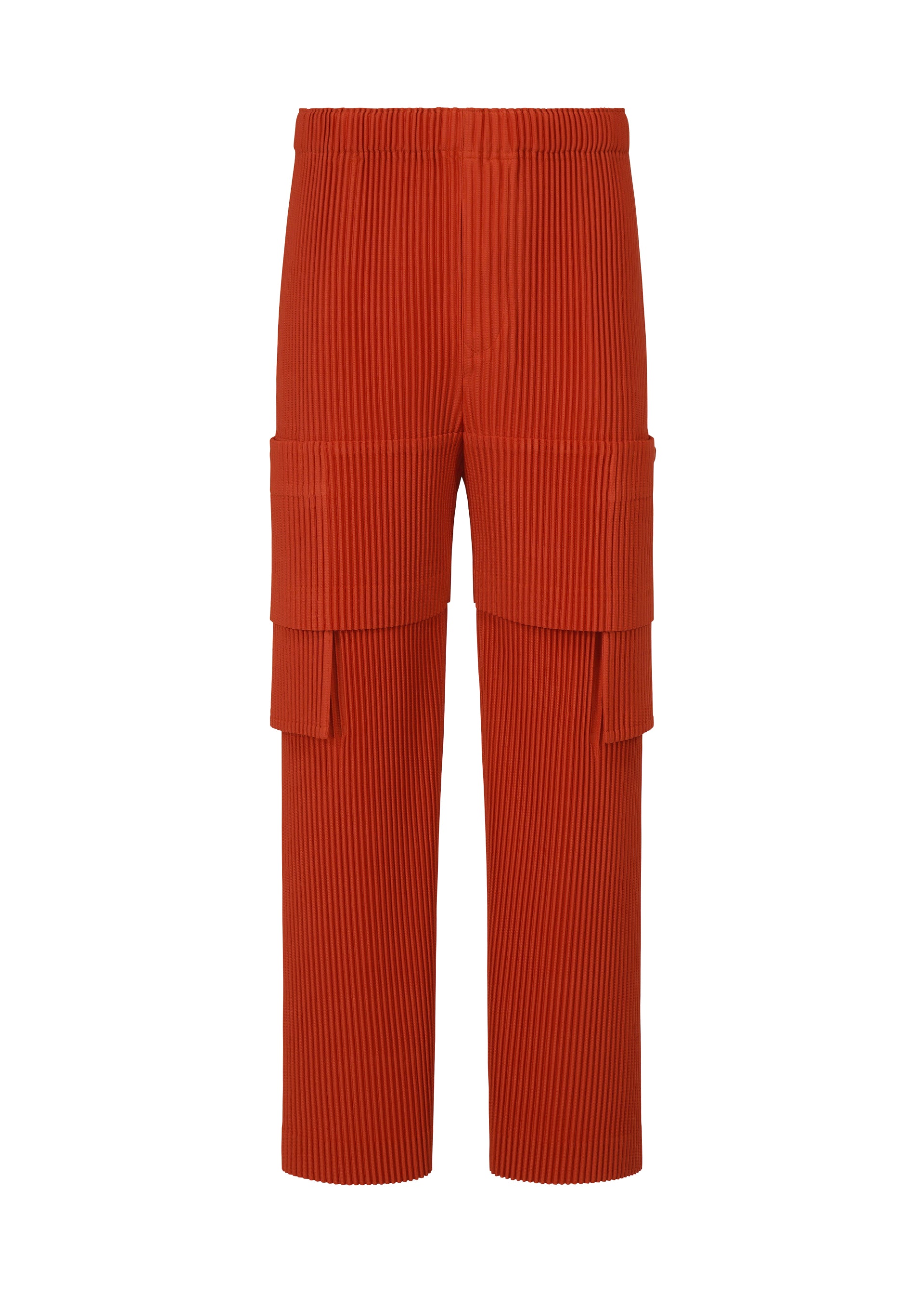 Homme Plissé Issey Miyake Multi-Pocket kalhoty šedé kapsové