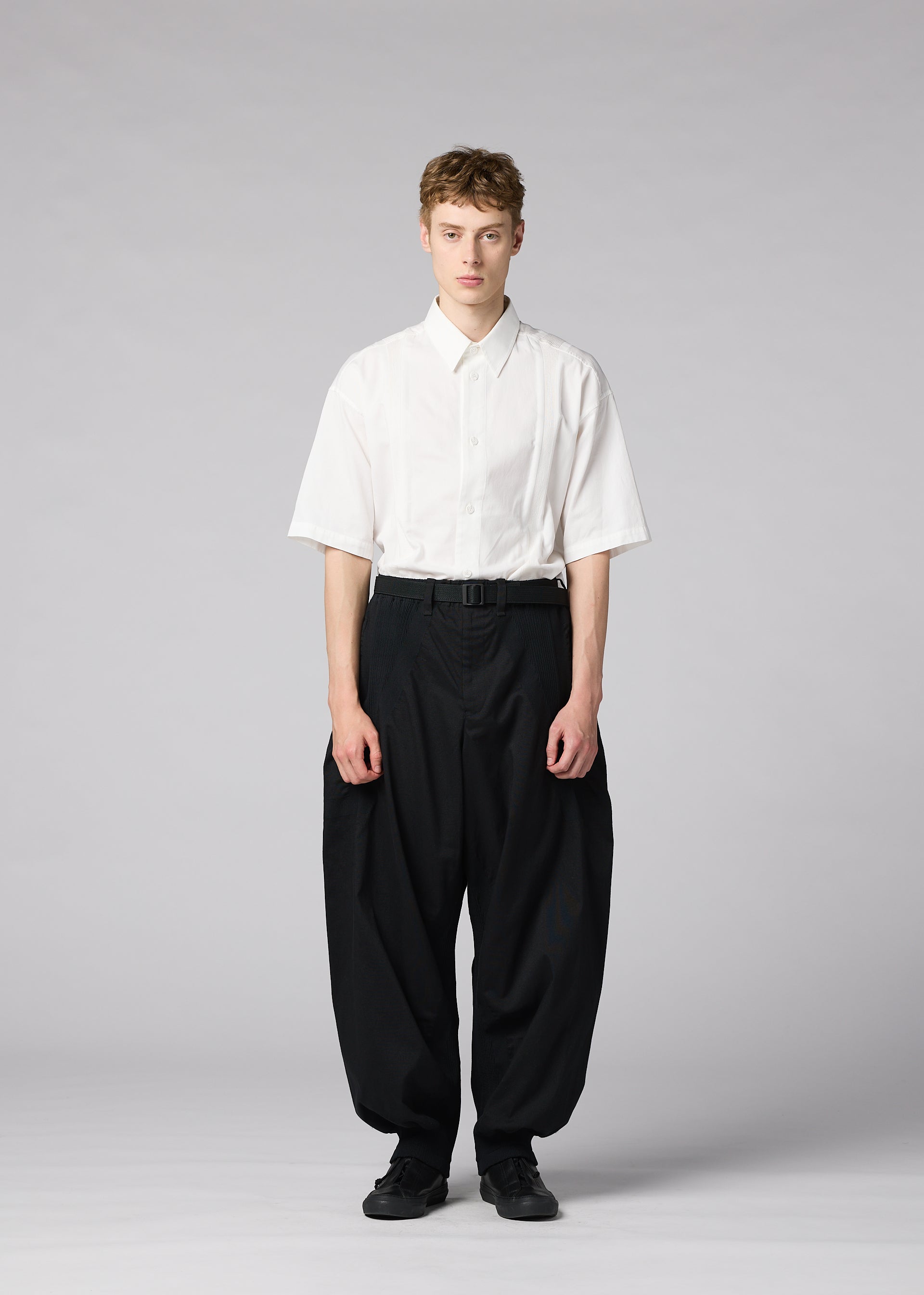 Issey Miyake Clay kalhoty pánské black objemné