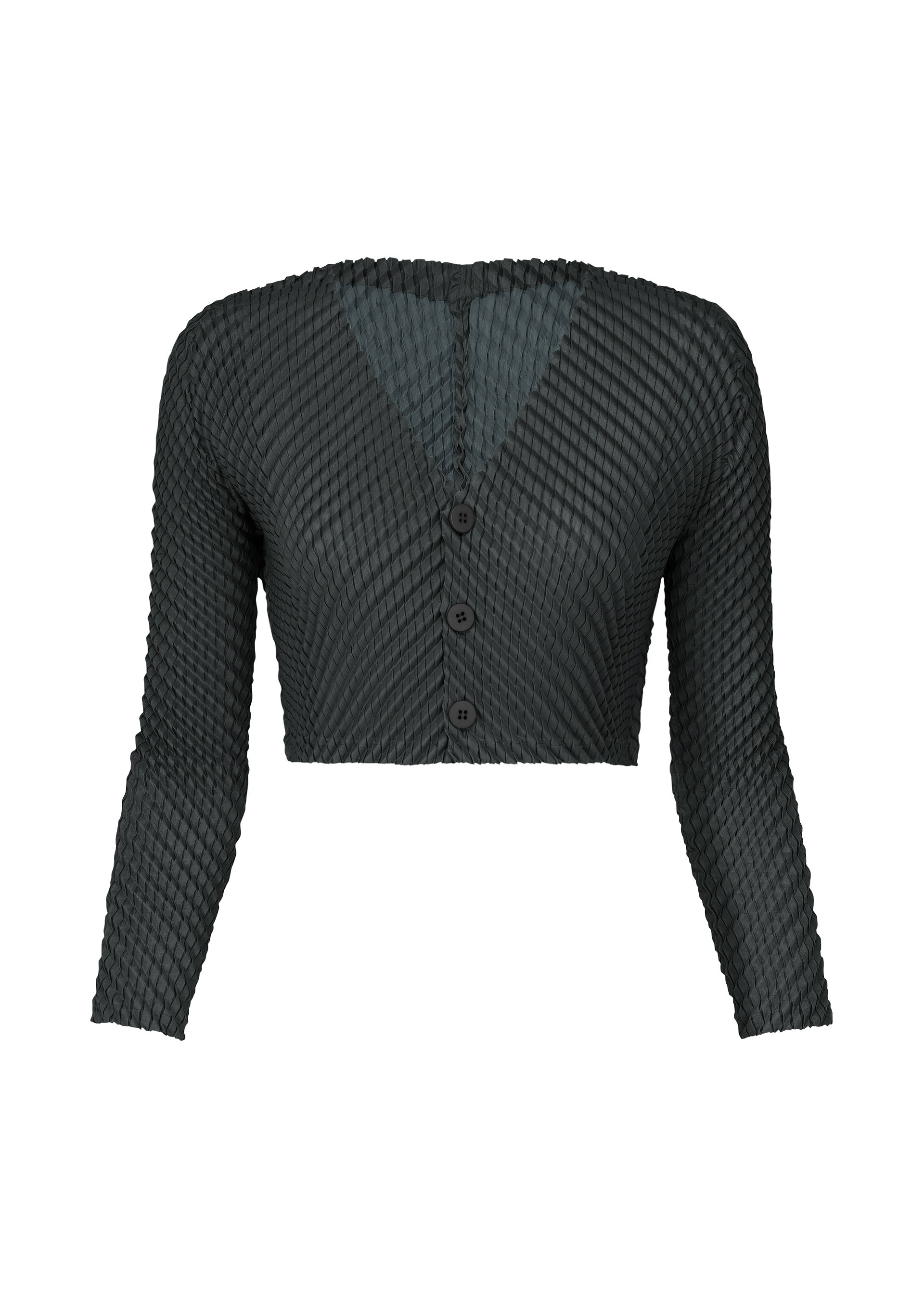 Issey Miyake Restore Blend Pleats IM61FO683 kardigan ruzova 2 recyklovany