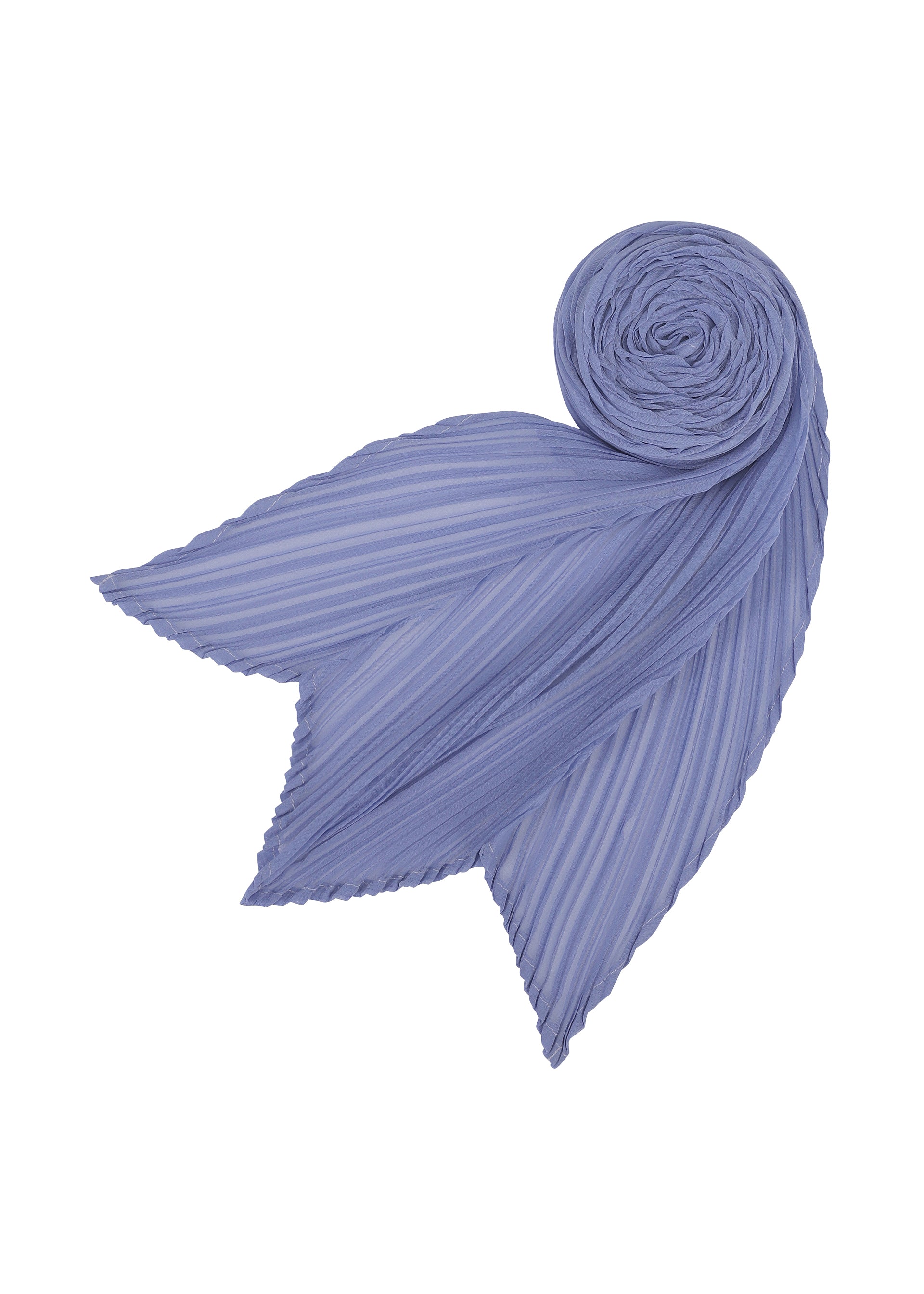 Pleats Please Issey Miyake Skinny Scarf šála White úzká