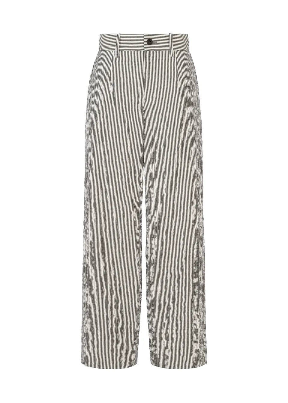 Issey Miyake Ripple Stripe kalhoty bílé vel. 2