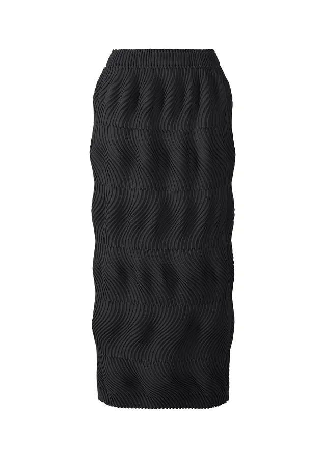 Issey Miyake Type-P 006 AT61FG056 sukně černá