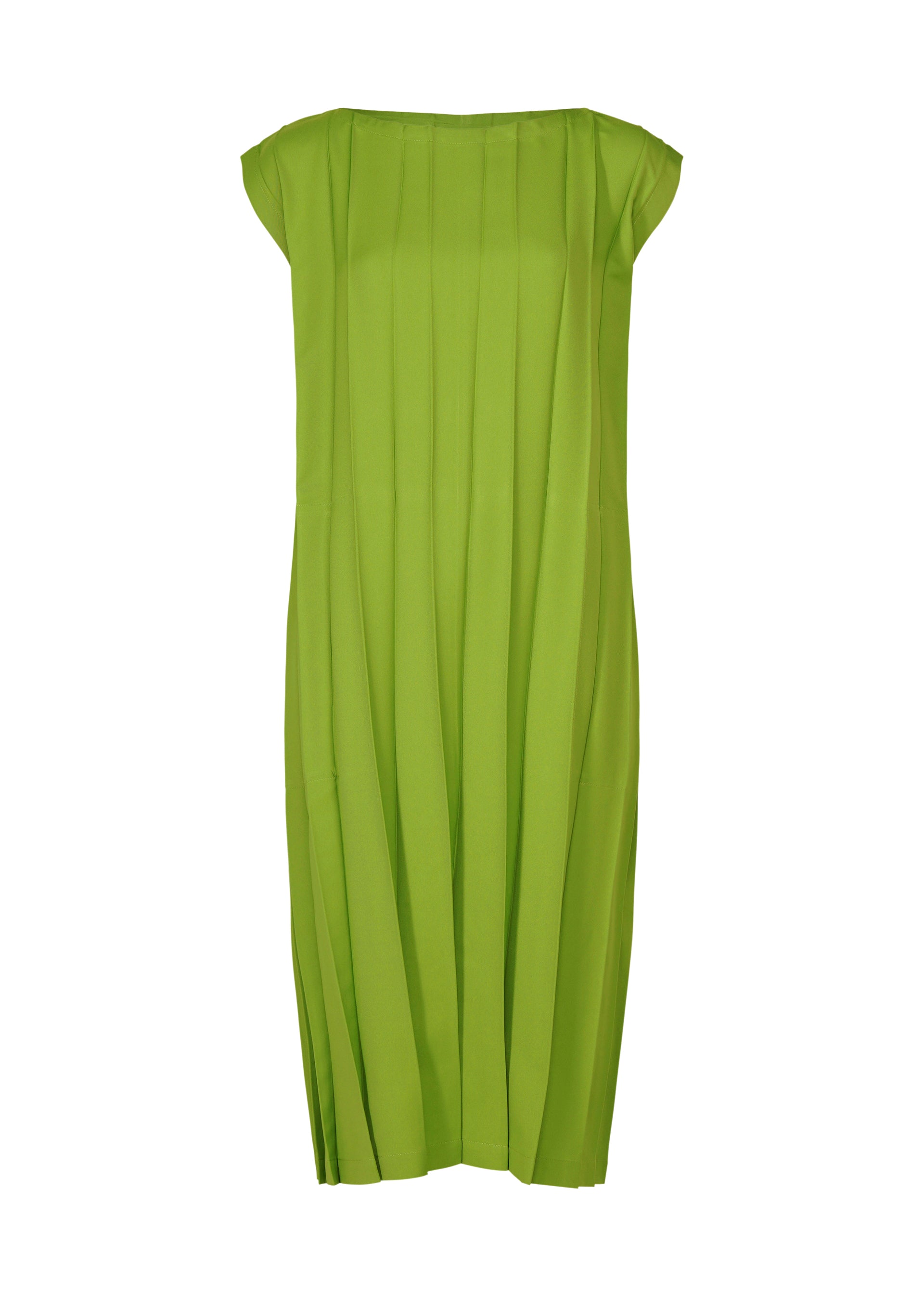 Issey Miyake Cross Pleats šaty Black s kapsami