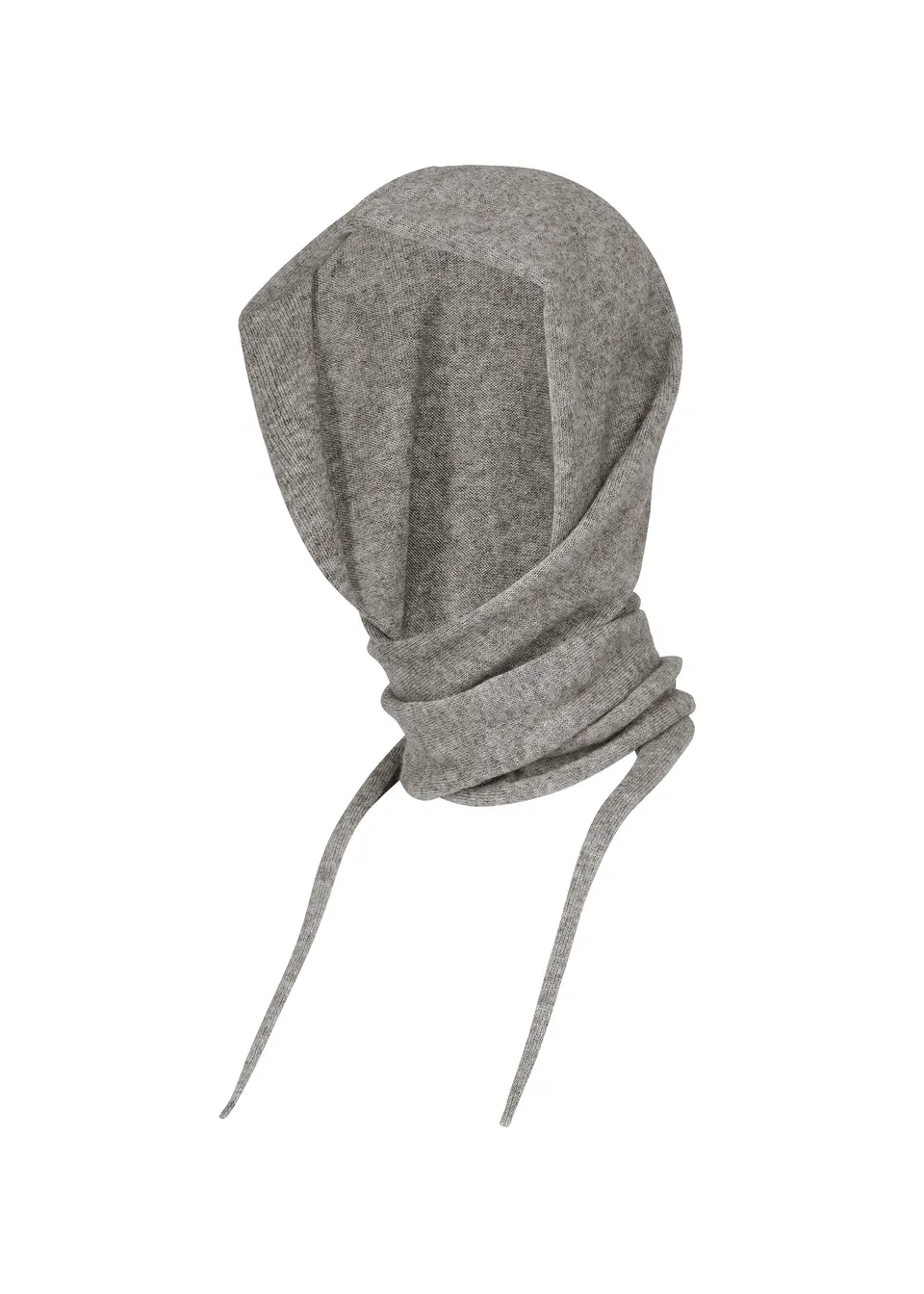 Issey Miyake Silk Cashmere Knit kukla světle šedá