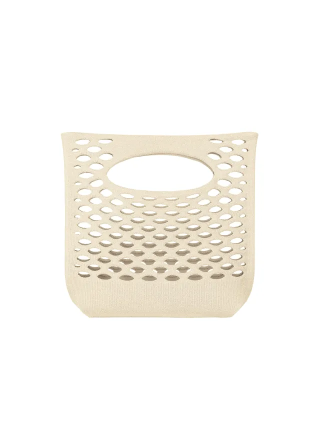 Issey Miyake Mokko Washi tote taška off white