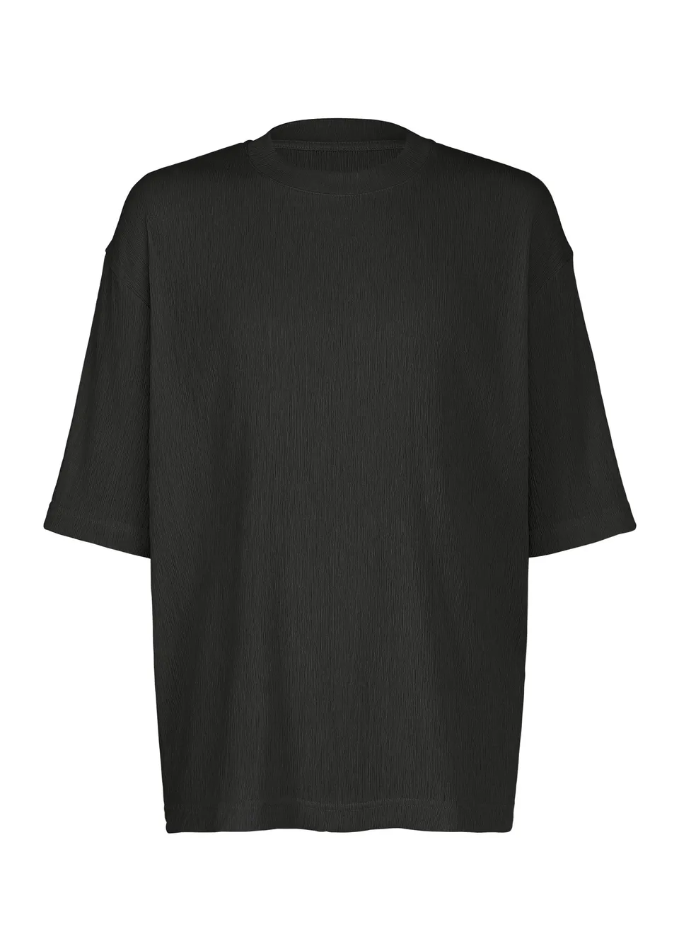 Issey Miyake IM Men Crepe Tuck Jersey tričko black