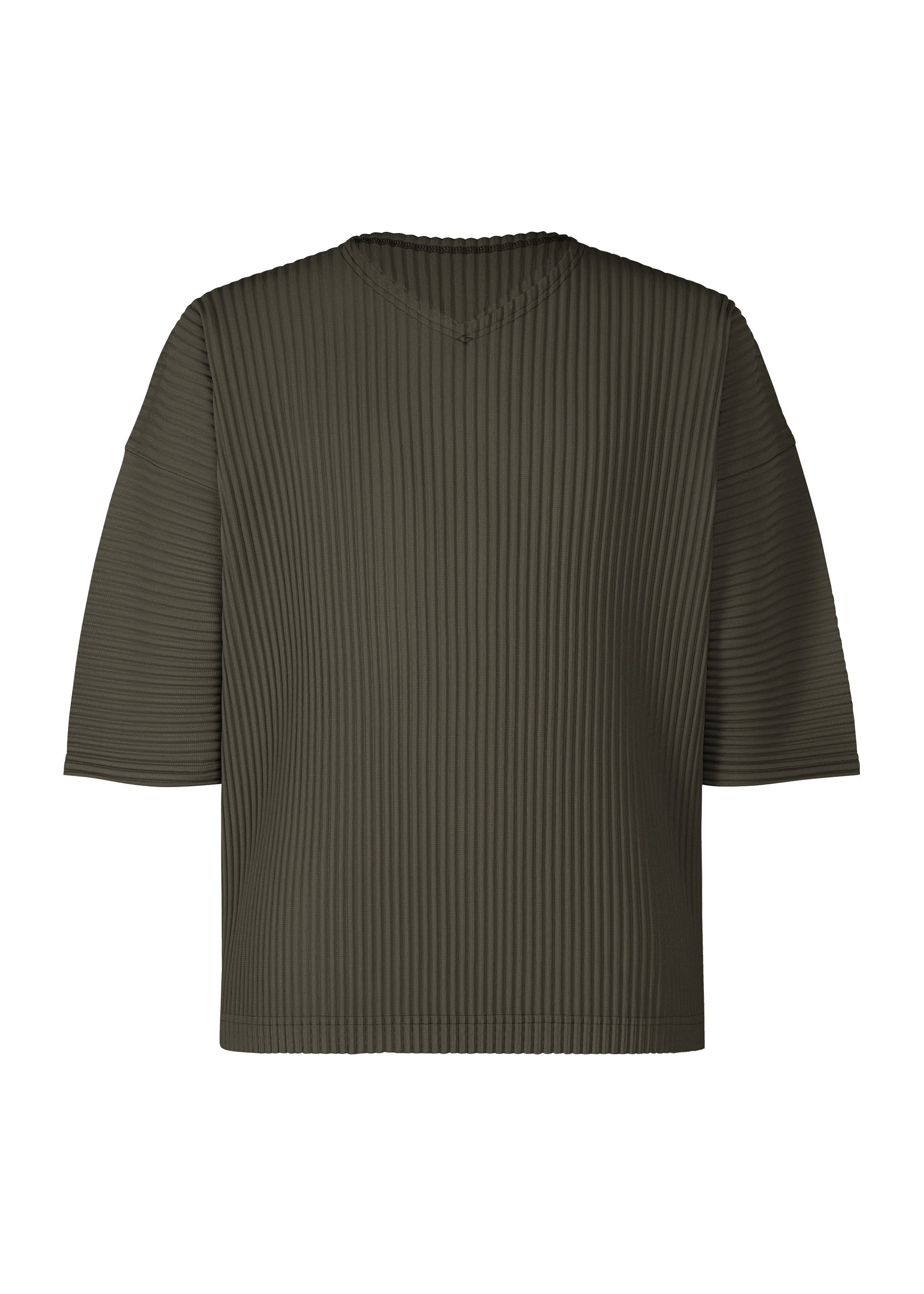 Issey Miyake Monthly Colors July top black V-neck