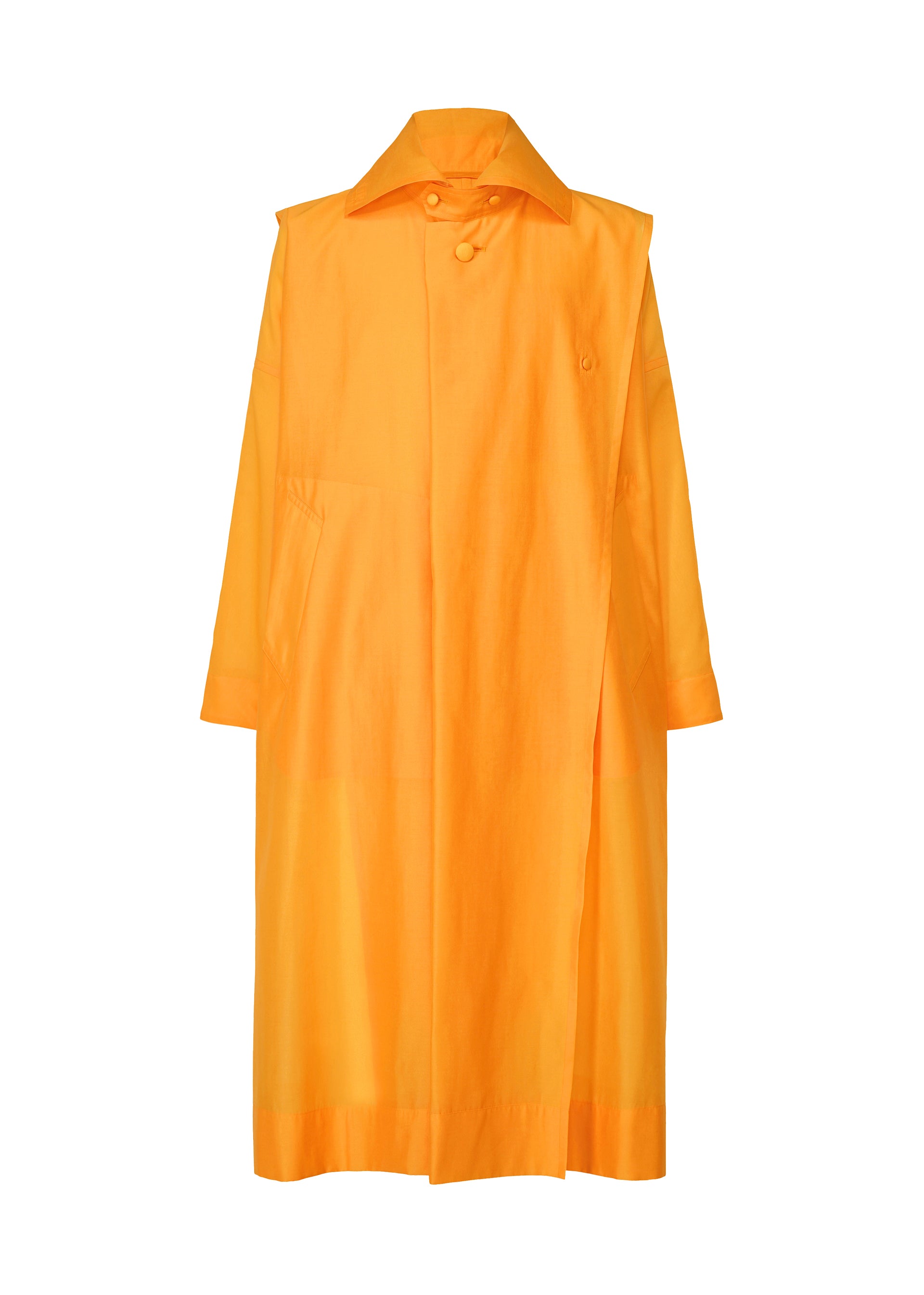 Issey Miyake Homme Plissé Crystalline kabát modrý