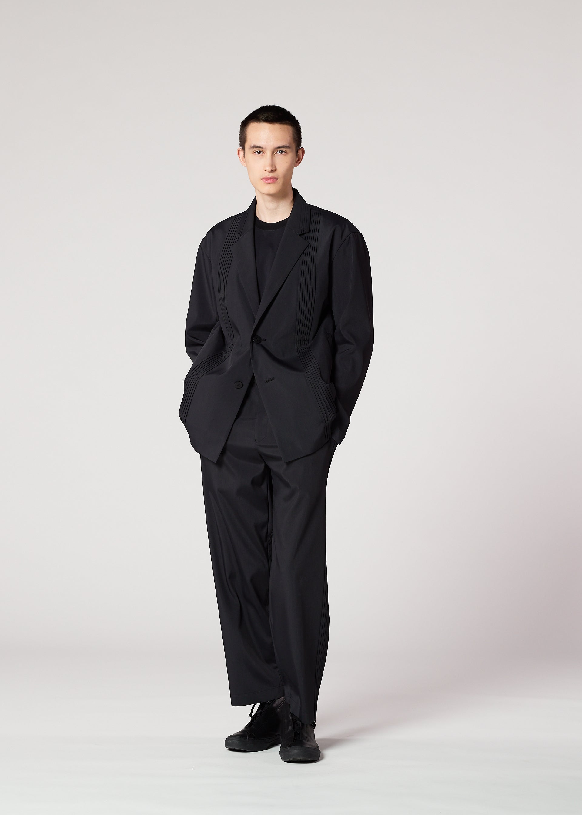Issey Miyake Air Pleats Black sako černé nemačkavé