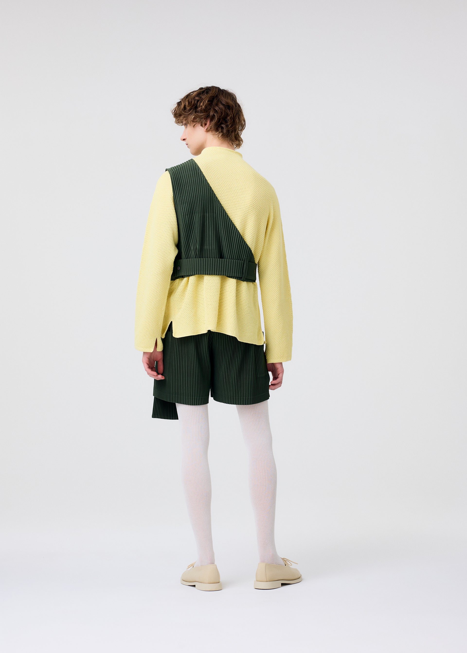 Issey Miyake Painter's Gear pánské kraťasy černé