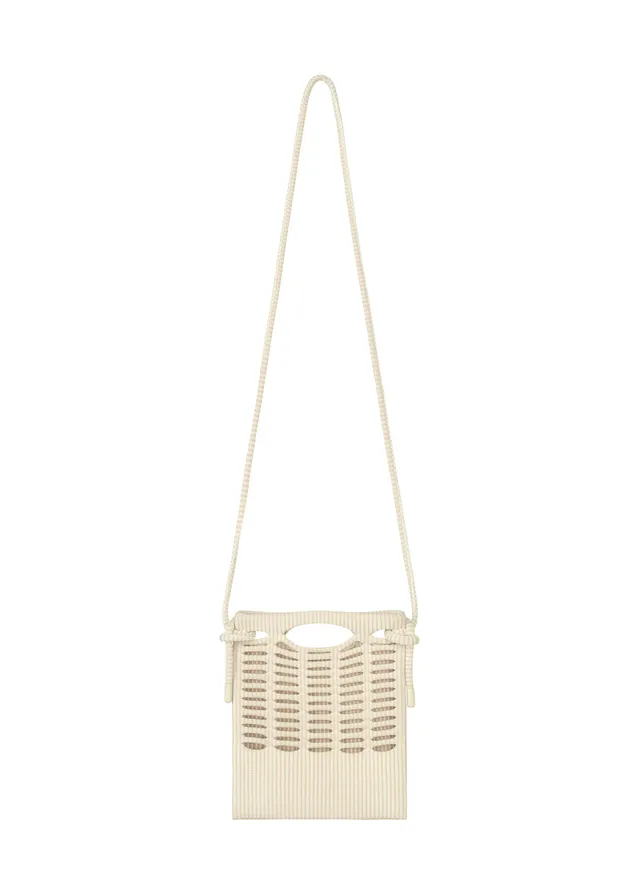 Issey Miyake Mokko Wale kabelka béžová