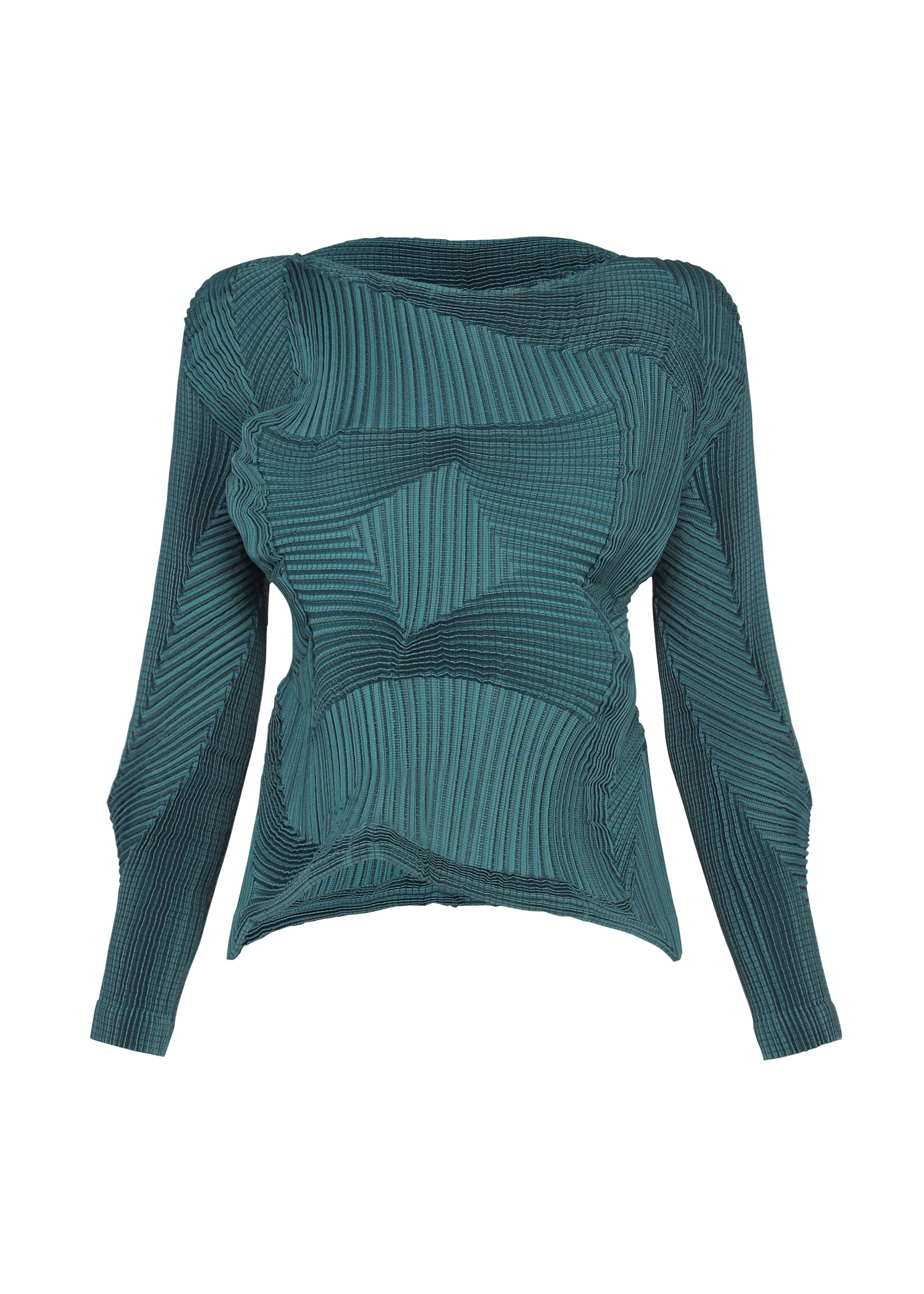 Issey Miyake Type-O 003-1 top růžový steam stretch